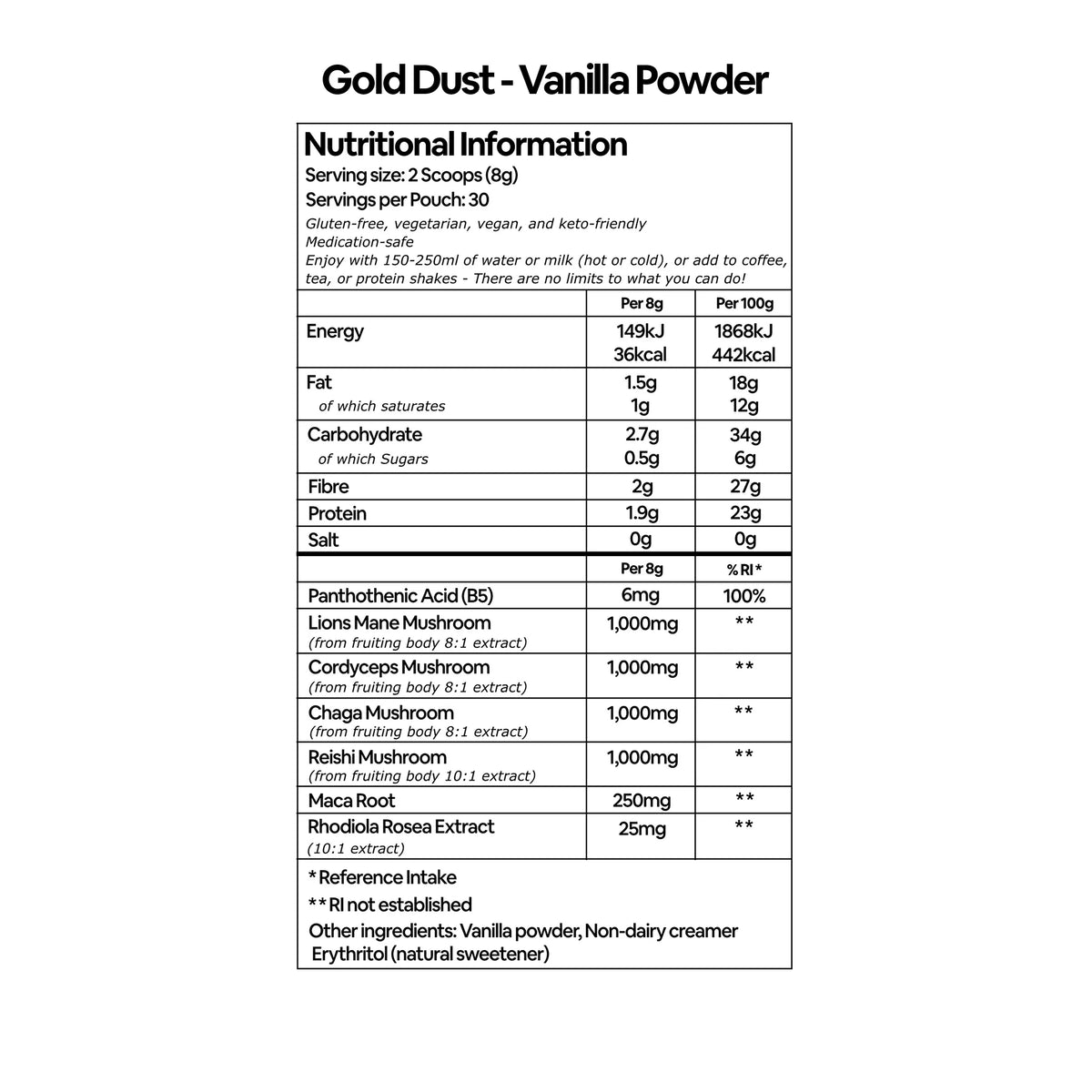 Gold Dust - Vanilla X4 — image 12