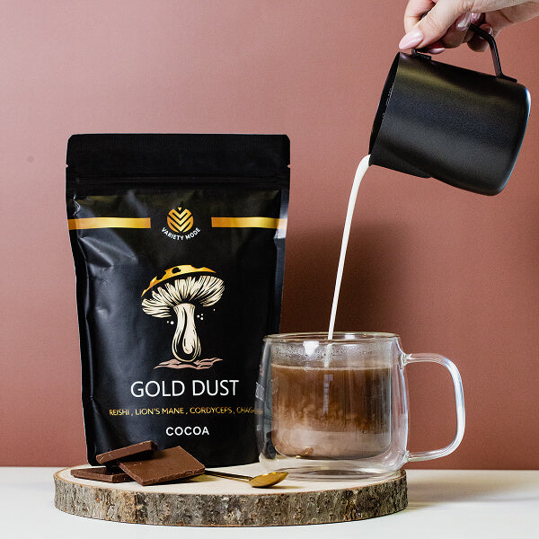Preparing a Gold Dust drink